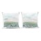 Stupell Industries Abstract Gradient Landscapes 2pc Outdoor Printed Throw Pillow Set Design by June Erica Vess, 18 x 7 x 18